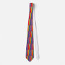Multicolor Striped Tie