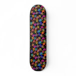 Multicolor Sugar Skulls Skate Decks
