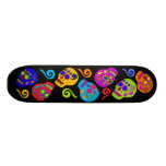 Multicolor Sugar Skulls Skateboard