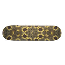 multicolored  Abstract Pattern Skate Board