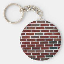 Multicolored Brick Wall Key Chain