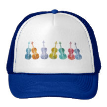 Multicolored Cellos Trucker Hat