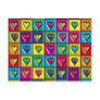 Multicolored Hearts