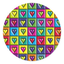Multicolored Hearts