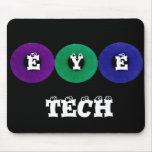 Multicolored Iris "Eye Tech" Mouse Pad