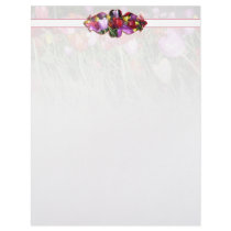 Multicolored Tulips Letterhead
