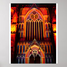 Multicolour Minster Posters