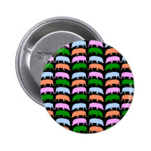 Multicoloured Hogs Button