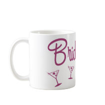 MultiMartini-Bridesmaid-Pink Coffee Mugs