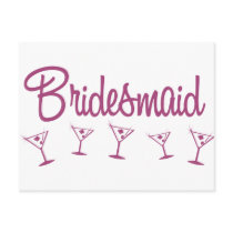 MultiMartini-Bridesmaid-Pink Postcards
