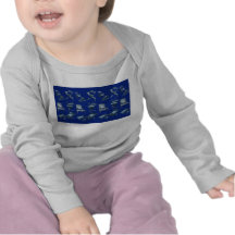 Multiple chairs in dark blue tshirt