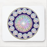 Multiple CHAKRA  -  Sparkle n Live Mandala Mousepads
