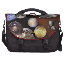 Multiple Moons Space Art NASA Commuter Bag