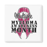 Multiple Myeloma Awareness MONTH Ribbon v8 Magnets