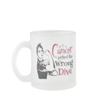 Multiple Myeloma Cancer Picked The Wrong Diva Coffee Mugs