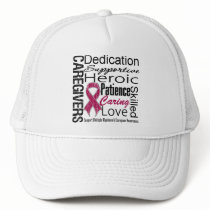 Multiple Myeloma Caregivers Collage Hat