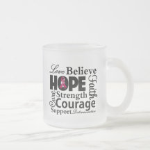 Multiple Myeloma Collage of Hope Coffee Mug