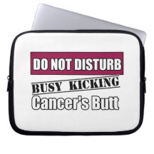 Multiple Myeloma Do Not Disturb Kicking Butt Computer Sleeves