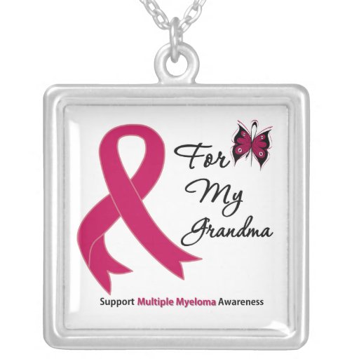Multiple Myeloma For My Grandma Necklace