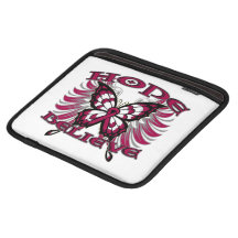 Multiple Myeloma Hope Believe Butterfly iPad Sleeves