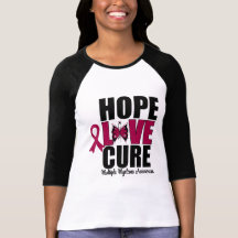 Multiple Myeloma Hope Love Cure T-shirt