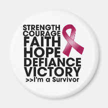 Multiple Myeloma Hope Strength Victory Magnets