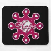 Multiple Myeloma Hope Unity Ribbons Mouse Pads