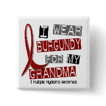 MULTIPLE MYELOMA I Wear Burgundy For My Grandma 37