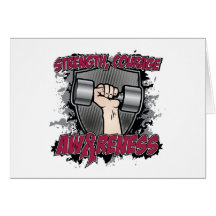 Multiple Myeloma Strength Courage Men Card