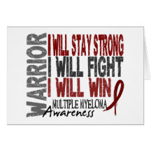 Multiple Myeloma Warrior Card