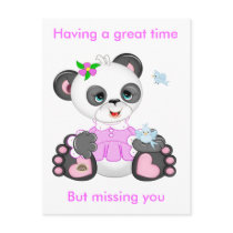 (multiple products selected) Binky Post Card