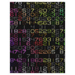 (multiple products selected) colourful numbers letterhead
