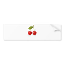 (multiple products selected) Red Cherries Bumper Sticker