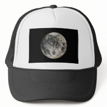 (multiple products selected)Wolf  Moon Mesh Hat