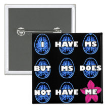 Multiple Sclerosis Awareness Button