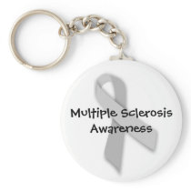 Multiple Sclerosis Awareness Keychain