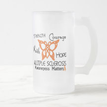 Multiple Sclerosis Celtic Butterfly 3 Mug