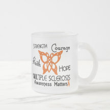 Multiple Sclerosis Celtic Butterfly 3 Mug