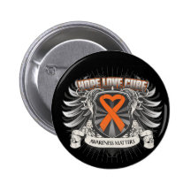 Multiple Sclerosis Hope Love Cure Pins