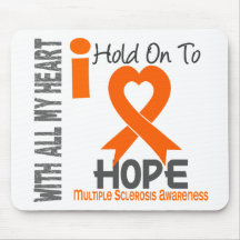 Multiple Sclerosis I Hold On To Hope Mousepad