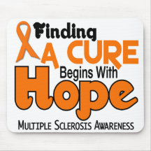 Multiple Sclerosis MS HOPE 5 Mousepad
