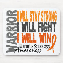 Multiple Sclerosis Warrior Mouse Pad