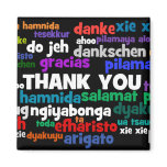 Multiple Ways to Say Thank You in Many Languages Fridge Magnets