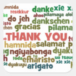 Multiple Ways to Say Thank You in Many Languages Sticker
