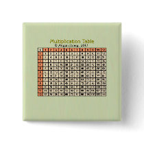 Multiplication Table - button - orange buttons