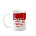 Multitasking Definition Coffee Mugs