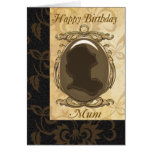 Mum Birthday Card With Cameo
