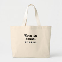 Mumble Canvas Bag