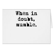 Mumble Card