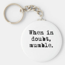 Mumble Key Chain